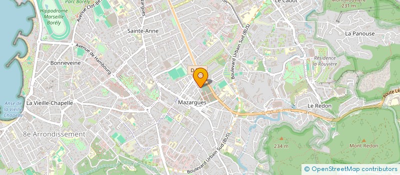 localisation de l'entreprise SCI D O M E F à MARSEILLE