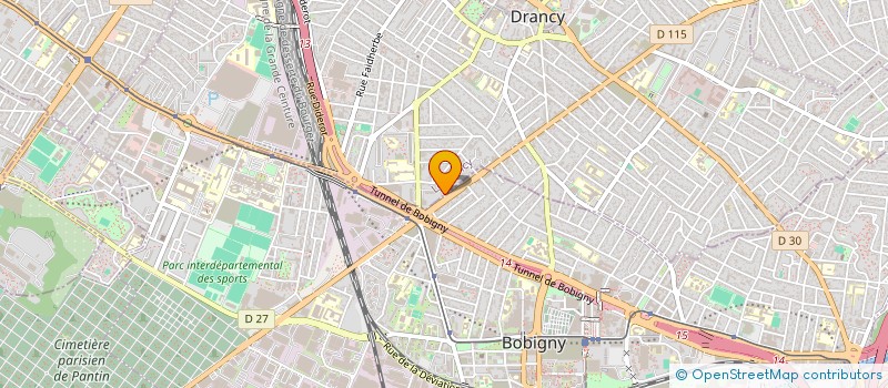 localisation de l'entreprise SCI D O P P à DRANCY