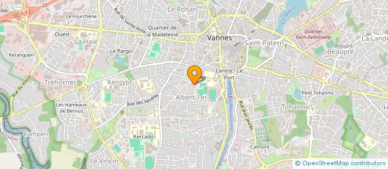 localisation de l'entreprise SCI D.O.R. à VANNES