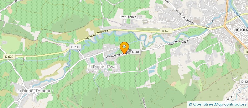 localisation de l'entreprise SCI D'OCCITANIE  TOURREILLES