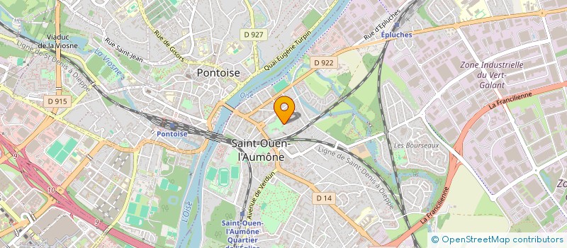 localisation de l'entreprise SCI D ORAISON à SAINT-OUEN-L'AUMONE