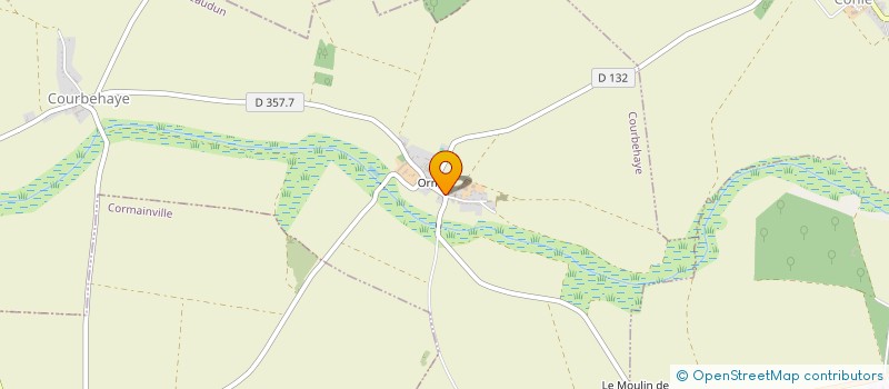 localisation de l'entreprise SCI D ORMOY à ORGERES-EN-BEAUCE