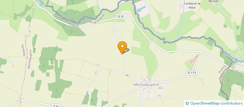 localisation de l'entreprise SCI D ORMOY LE HAUT  MONTDAUPHIN