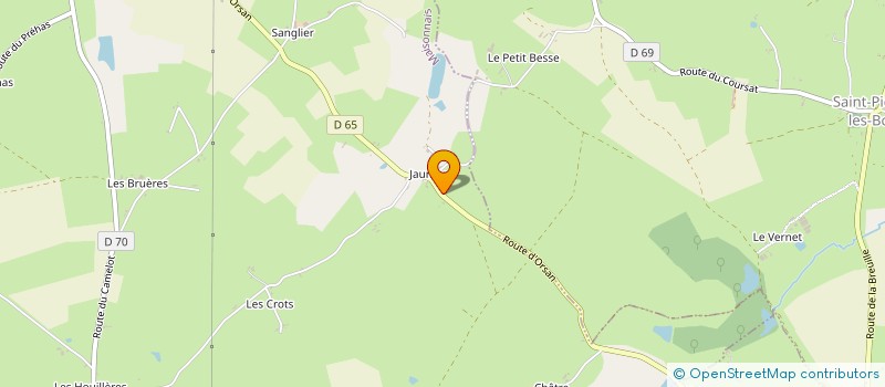 localisation de l'entreprise SCI D'ORSAN  MAISONNAIS