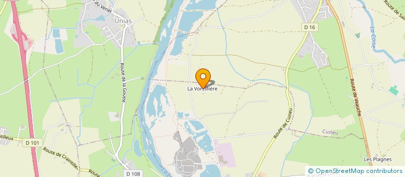 localisation de l'entreprise SCI D'ORTIGE  RIVAS