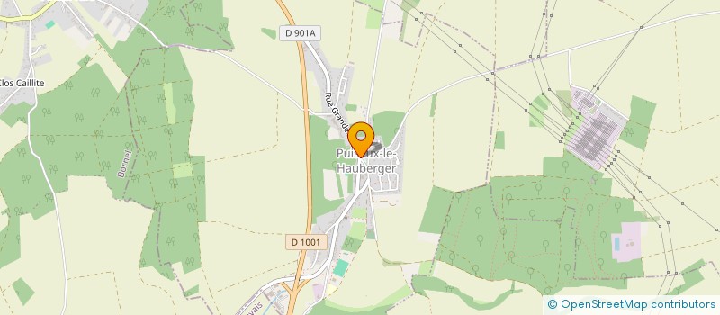 localisation de l'entreprise SCI D'OUTREVILLE  PUISEUX-LE-HAUBERGER