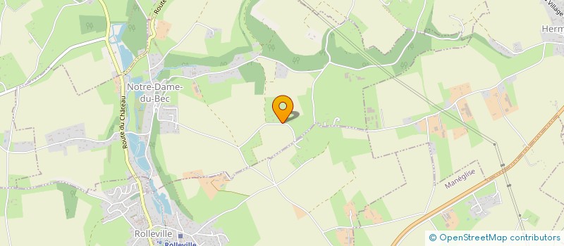 localisation de l'entreprise SCI D.P à NOTRE-DAME-DU-BEC
