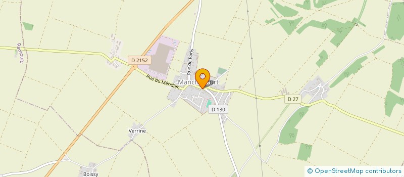localisation de l'entreprise SCI D.P.A.C  INTVILLE-LA-GUETARD