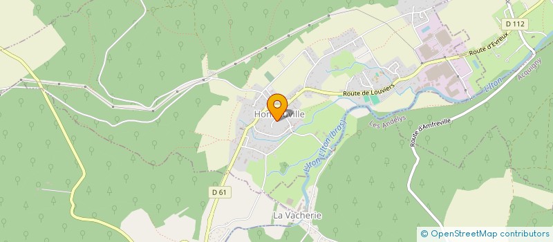 localisation de l'entreprise SCI D.P.D.D.  HONDOUVILLE