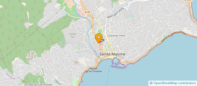 localisation de l'entreprise SCI D.R.I.K à SAINTE-MAXIME