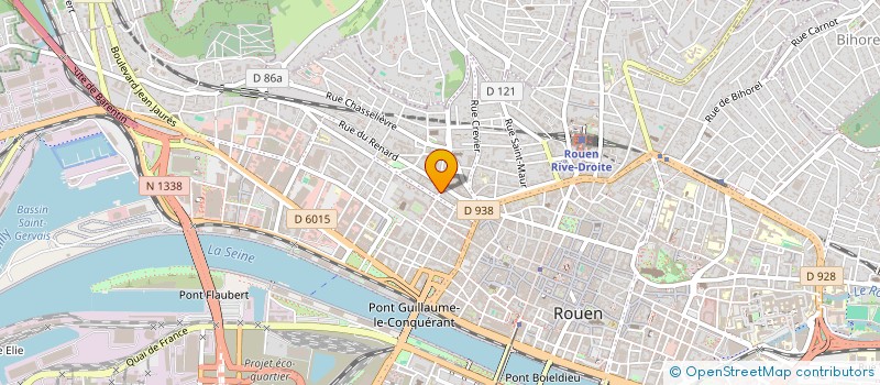 localisation de l'entreprise SCI D.R.I.M à ROUEN