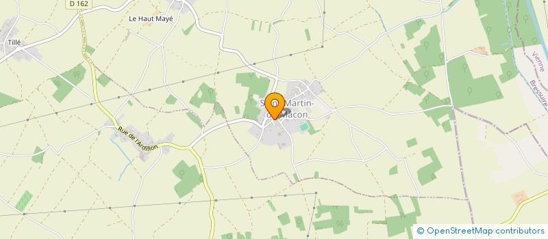 localisation de l'entreprise SCI  D.R.L.5  SAINT-MARTIN-DE-MACON