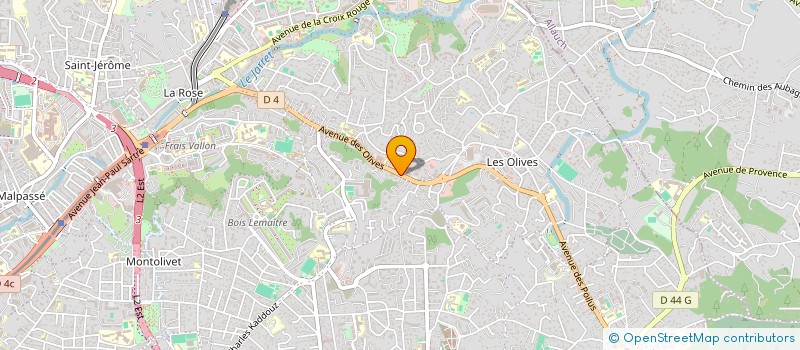 localisation de l'entreprise SCI D R S à MARSEILLE