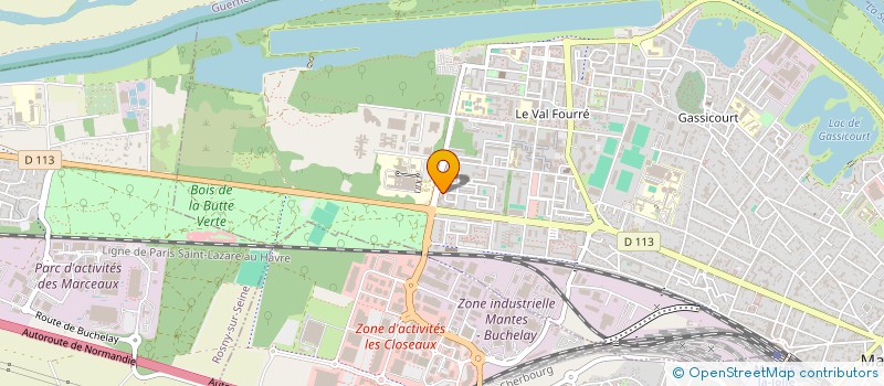 localisation de l'entreprise SCI D'S  MANTES-LA-JOLIE