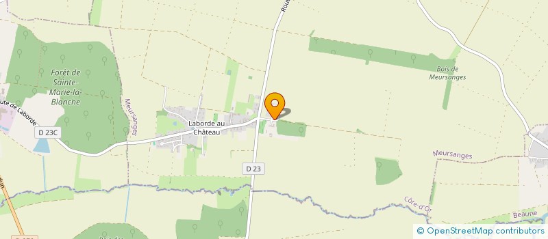 localisation de l'entreprise SCI D.S.F.J  BLIGNY-LES-BEAUNE