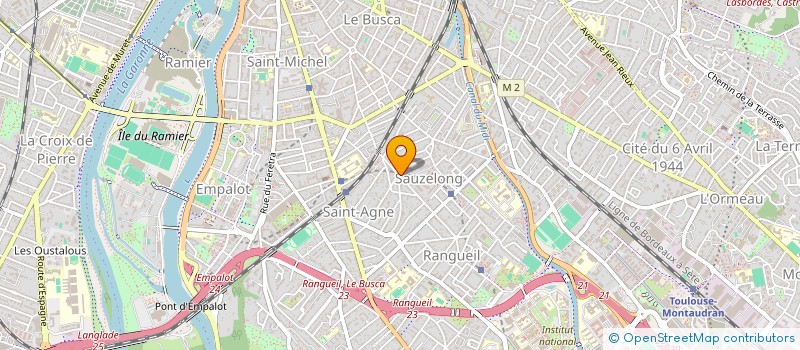 localisation de l'entreprise SCI D S I à TOULOUSE