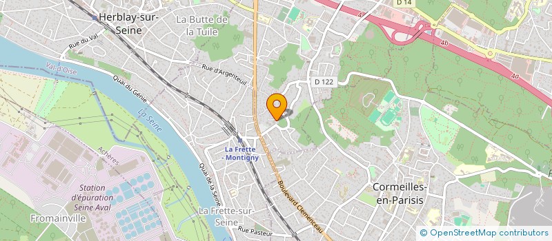 localisation de l'entreprise SCI D.S.P à MONTIGNY-LES-CORMEILLES