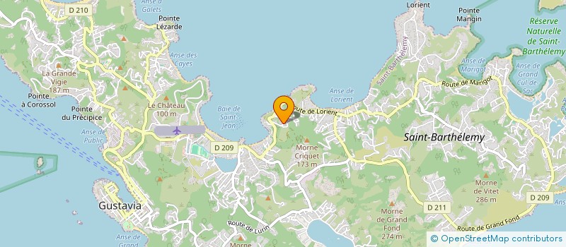 localisation de l'entreprise SCI D.SCIZE à SAINT BARTHELEMY
