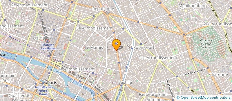 localisation de l'entreprise SCI D.SEKNAZI  PARIS