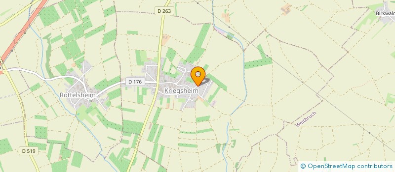 localisation de l'entreprise SCI D'SIGN IMMO  KRIEGSHEIM