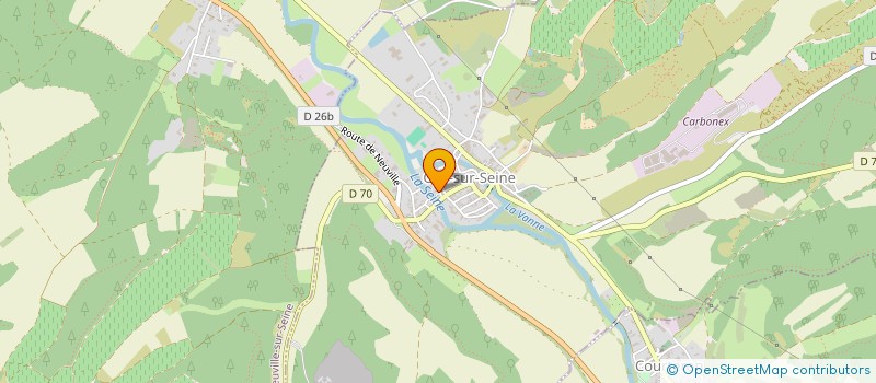 localisation de l'entreprise SCI  D.T.G.V.  GYE-SUR-SEINE