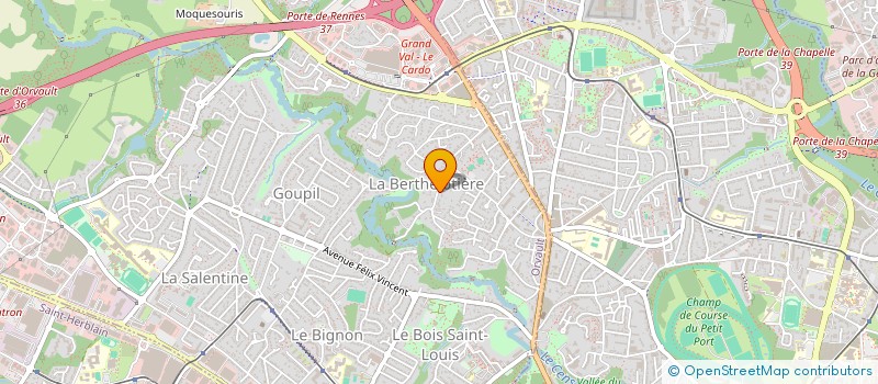 localisation de l'entreprise SCI D'UN GALOP à ORVAULT