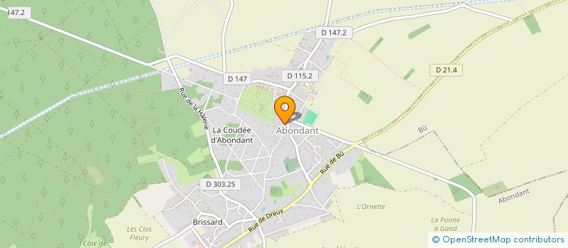 localisation de l'entreprise SCI D'UN NOUVEAU JOUR à ABONDANT