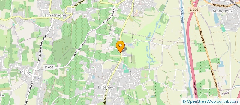 localisation de l'entreprise SCI D'URFE  LUCENAY