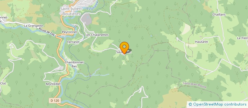 localisation de l'entreprise SCI D.V.S.  SAINT-JULIEN-D'INTRES