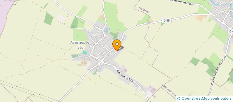 localisation de l'entreprise SCI D.W.D. à AVESNES-LE-SEC