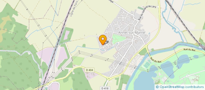 localisation de l'entreprise SCI D&Y FERRIERES EN BRIE  ANNET-SUR-MARNE