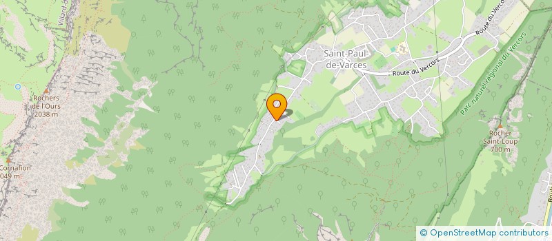 localisation de l'entreprise SCI D2A  SAINT-PAUL-DE-VARCES