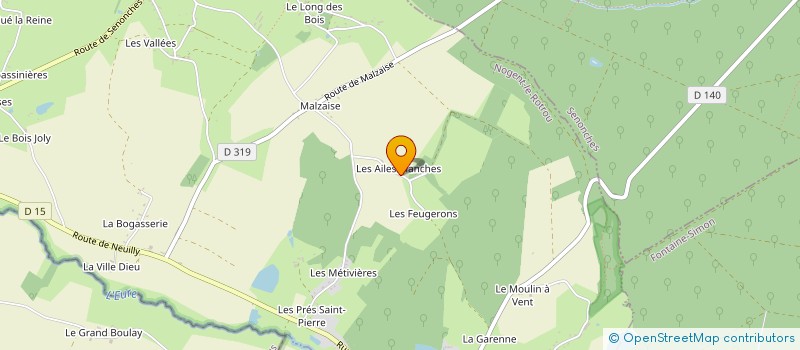 localisation de l'entreprise SCI D2G à MANOU
