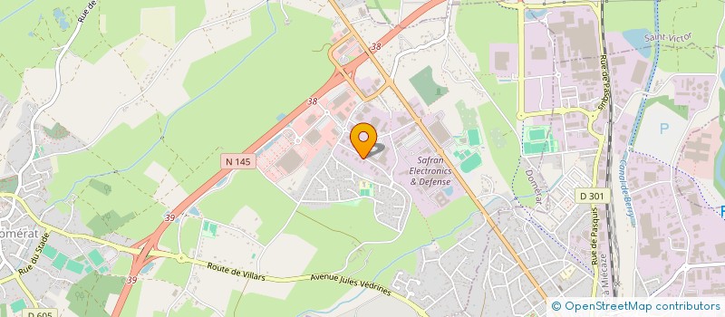 localisation de l'entreprise SCI D2J à DOMERAT