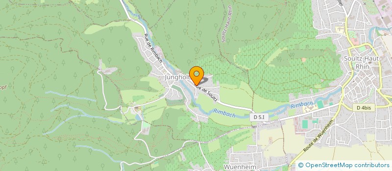 localisation de l'entreprise SCI D2R  JUNGHOLTZ