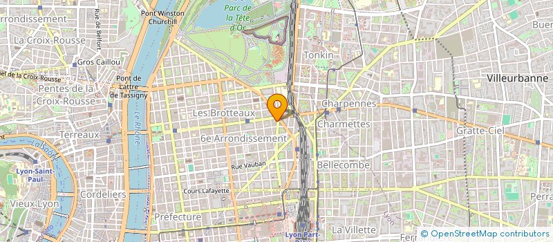 localisation de l'entreprise SCI D3  LYON