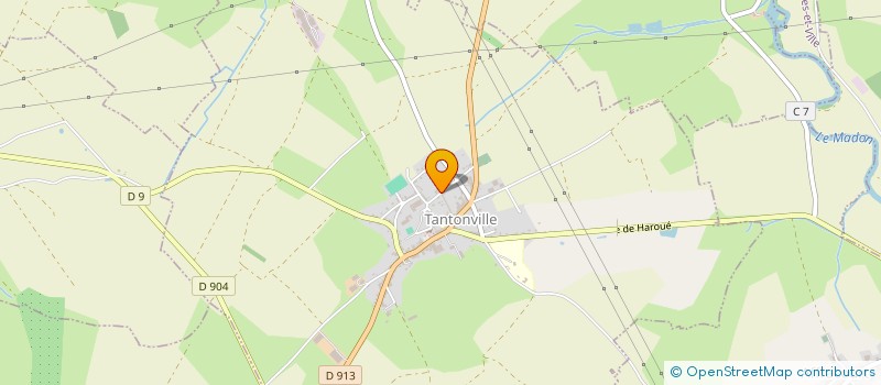 localisation de l'entreprise SCI D3  TANTONVILLE