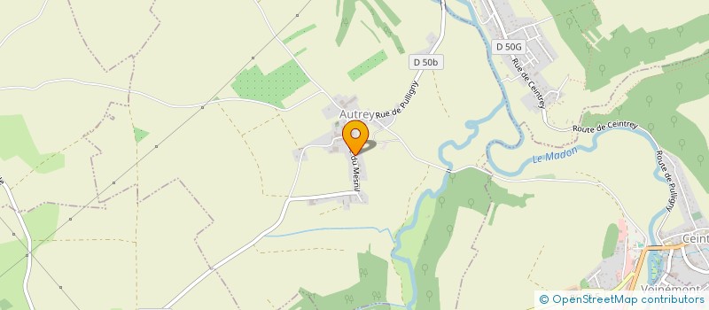 localisation de l'entreprise SCI D4  AUTREY