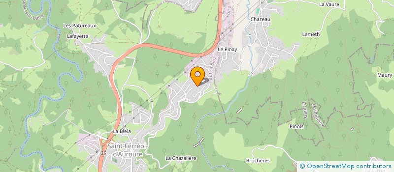 localisation de l'entreprise SCI D5  SAINT-FERREOL-D'AUROURE