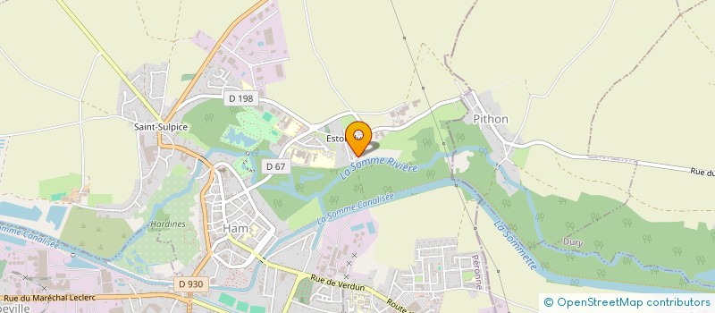 localisation de l'entreprise SCI D86 - LE LOCARNO  ERCHEU