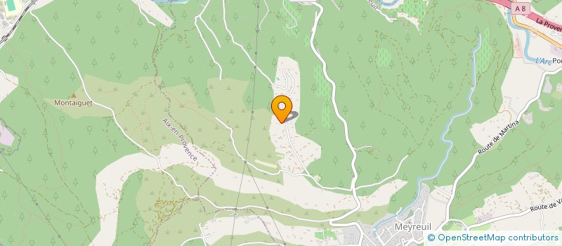 localisation de l'entreprise SCI D8D  MEYREUIL