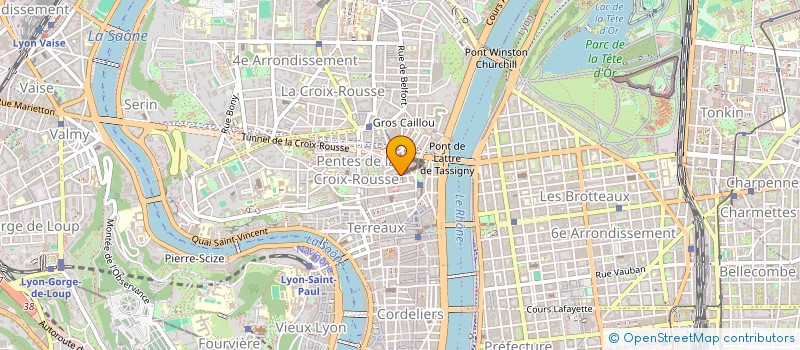 localisation de l'entreprise SCI DA à LYON