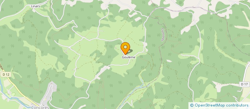 localisation de l'entreprise SCI DA CARLA  CONCORES