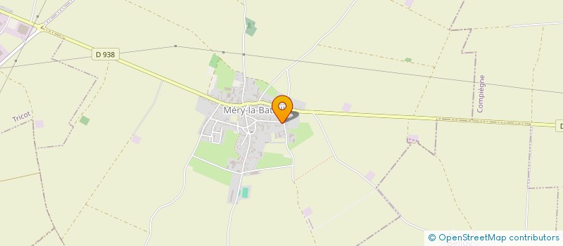 localisation de l'entreprise SCI DA.CO  MERY-LA-BATAILLE