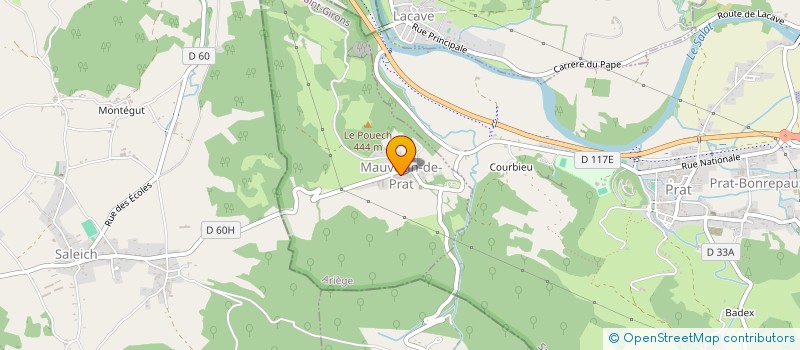 localisation de l'entreprise SCI DA COSTA-BONZOM à MAUVEZIN-DE-PRAT