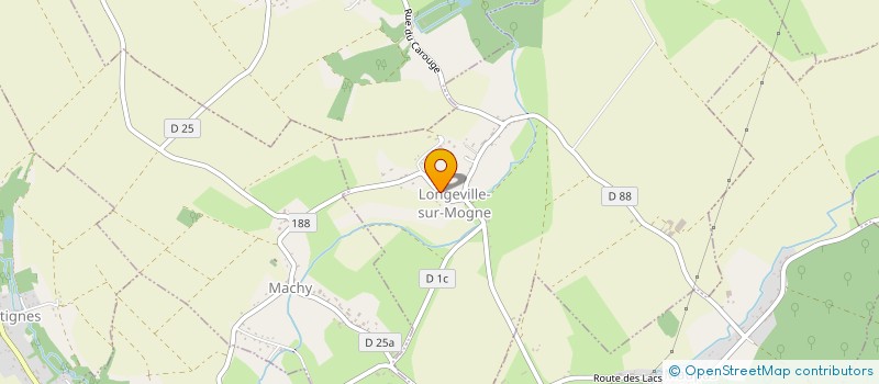 localisation de l'entreprise SCI DA COSTA JC  LONGEVILLE-SUR-MOGNE