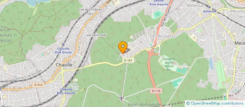 localisation de l'entreprise SCI DA COSTA NGUYEN à SEVRES