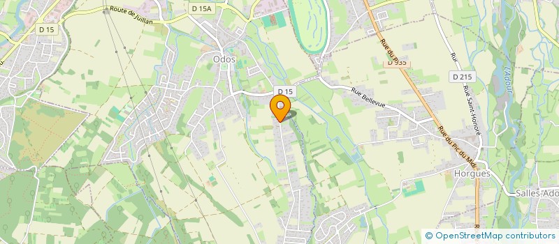 localisation de l'entreprise SCI DA FONSECA  ODOS