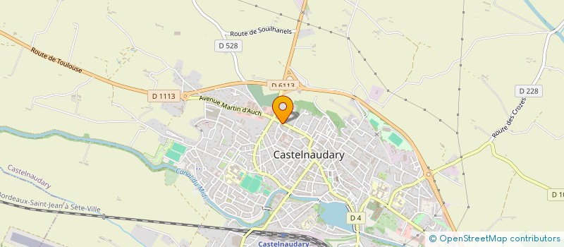 localisation de l'entreprise SCI DA FONSECA PERE ET FILS  CASTELNAUDARY