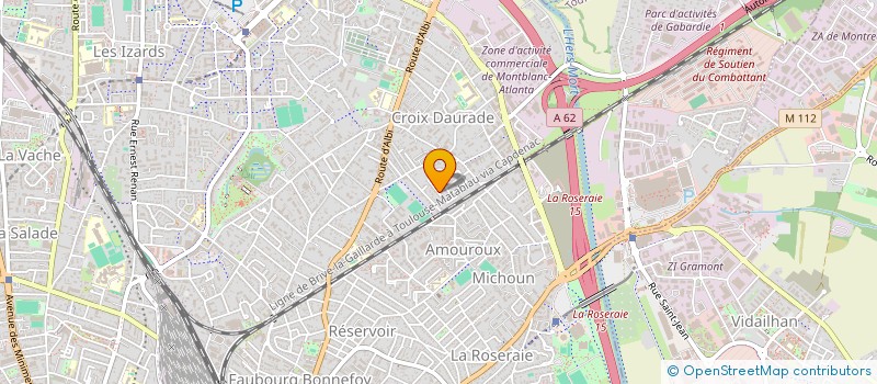 localisation de l'entreprise SCI DA IMMO 2 à TOULOUSE